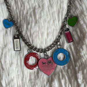 Coach y2k charm bracelet